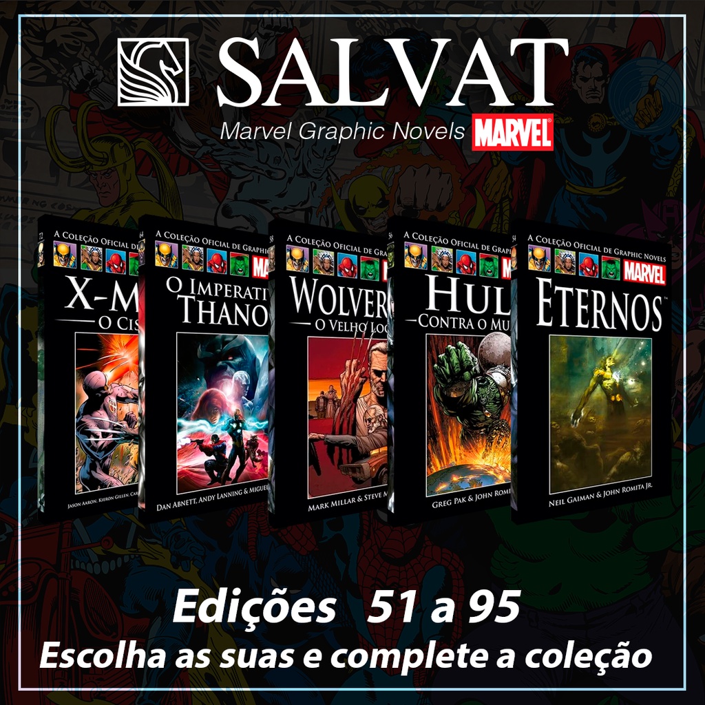 notas bedéfilas: Colecção SALVAT Graphic Novels MARVEL: V57
