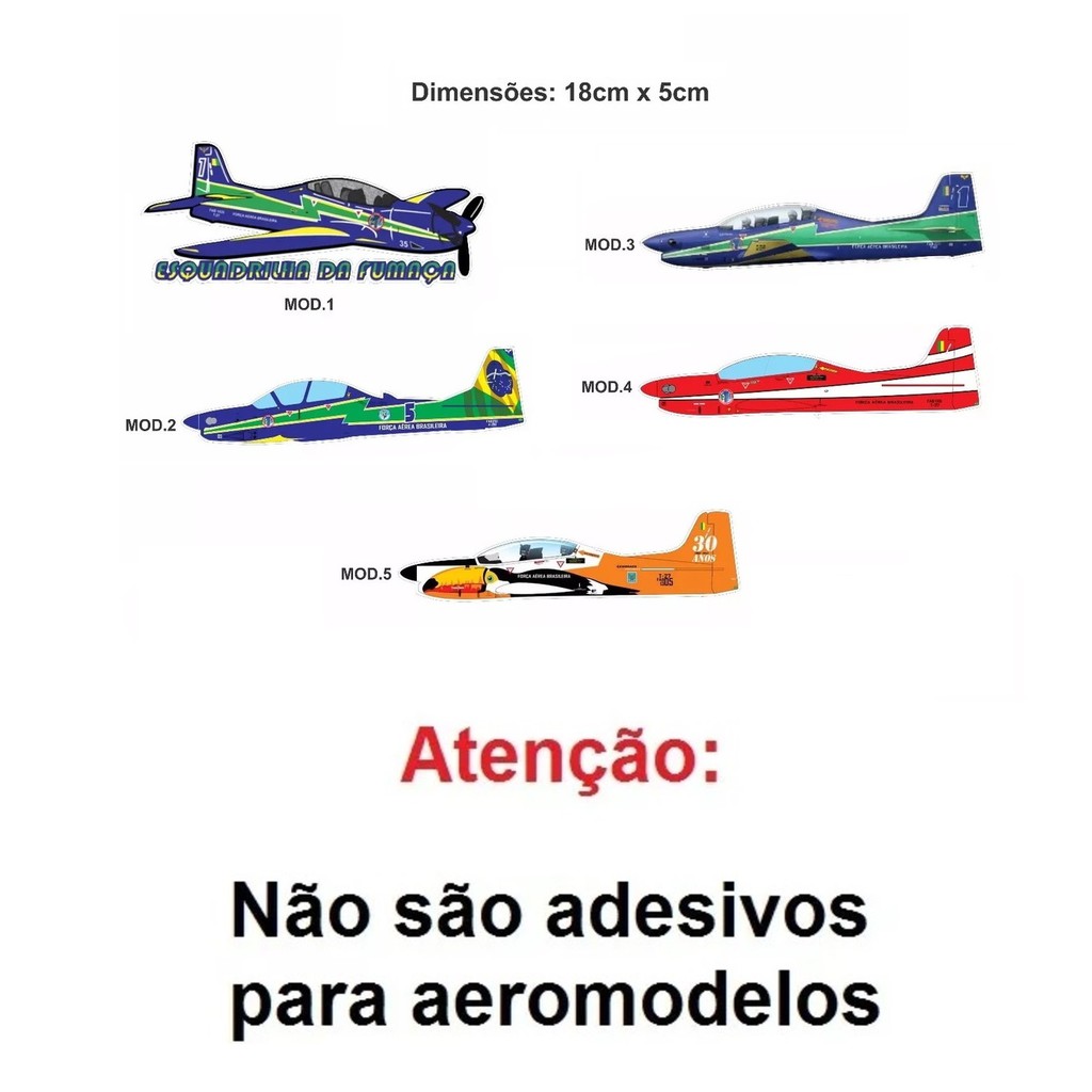 Aeromodelo Tucano - O Avião da Esquadrilha da Fumaça