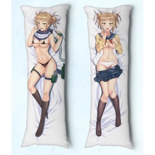 Travesseiro de Abraçar Dakimakura Tam 90X30 Anime Boku no Hero Himiko Toga 02