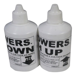 Kit Regulador PH Up Aumentar / PH Down Diminuir Cultivo Indoor Controle Acidez Hidroponia PH da Água p/ Regar