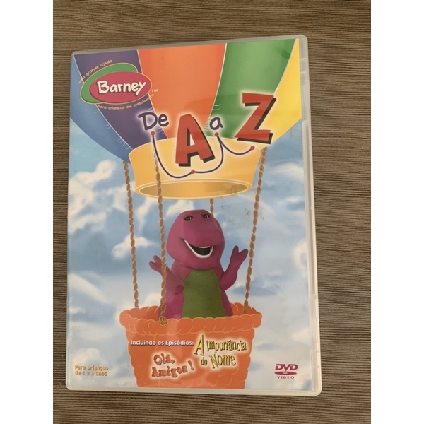 Dvd Barney de A a Z | Shopee Brasil