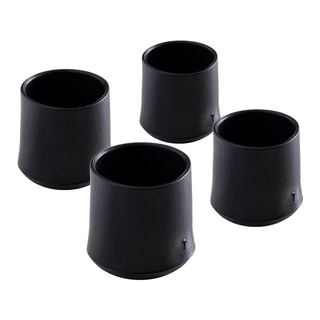 4 Ponteira Protetora Pezinho Cadeira Banqueta Redondo 2,2cm