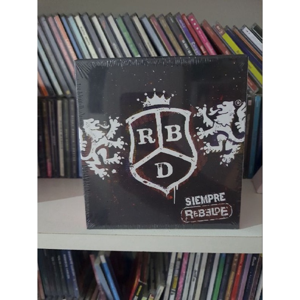 BOX RBD SIEMPRE REBELDE LACRADO DE FABRICA 9 CDS | Shopee Brasil