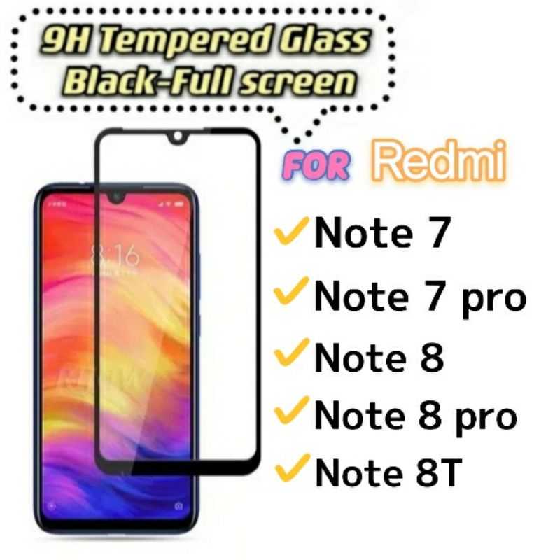 Película De Vidro Temperado 3D/9D Tela Para Xiaomi Mi Redmi Note 7 7Pro Note 8 Pro 8Pro Not 8T 8A 9 9a 9c 9T 10A 10C