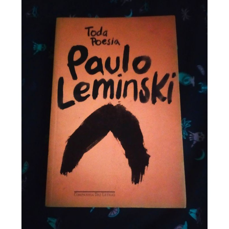 Livro Toda Poesia Paulo Leminski Shopee Brasil