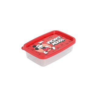 Pote Retangular Decoracao Mickey Ud 620ml Vermelho