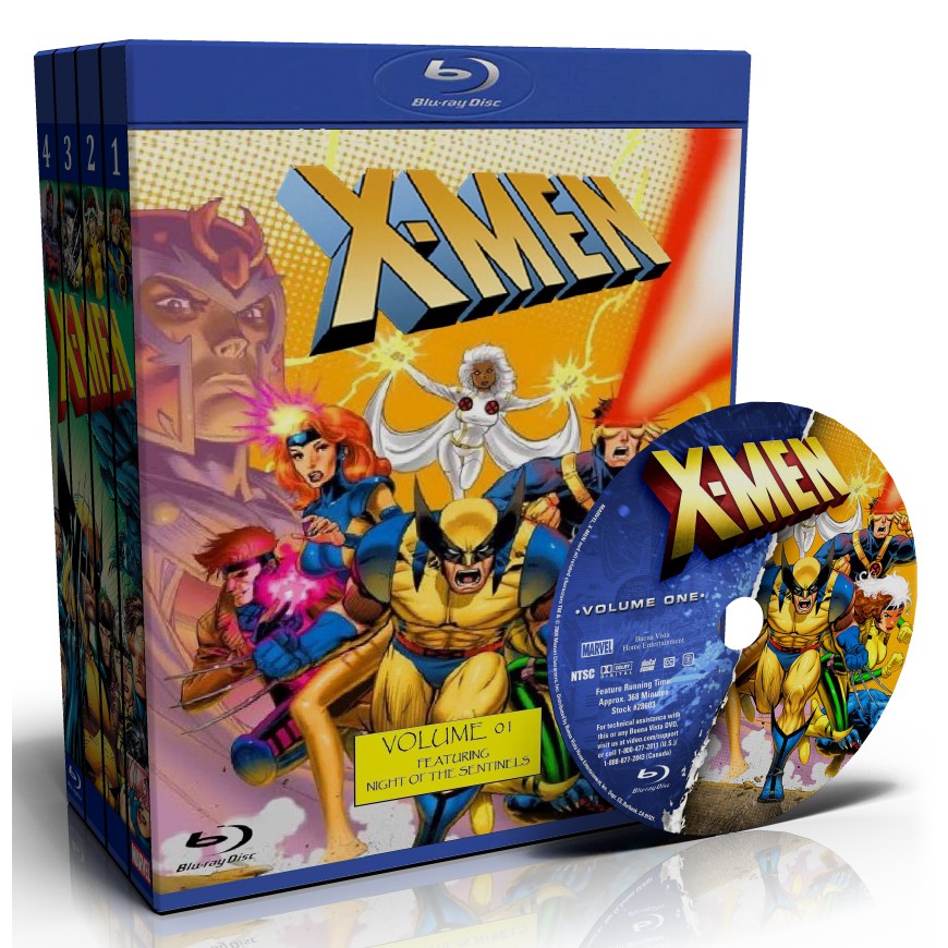 X Men Animated Complete Series outlet Blu Ray