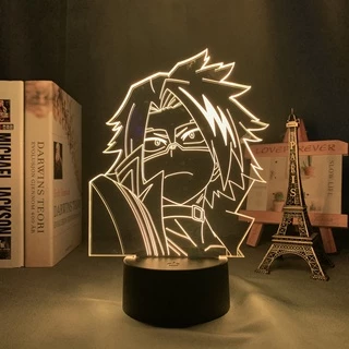 Anime My Hero Academia Denki Kaminari Figure Lâmpada Led Noturna Jagermeister