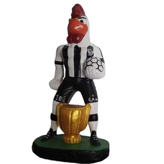 Escultura Mascote Galo Atlético Mineiro decoração time