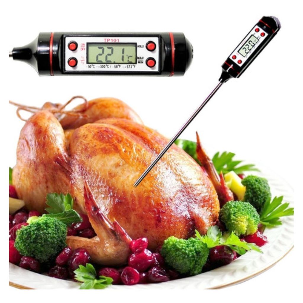 Termômetro Tp101 Culinário Digital Espeto Alimento Cozinha Clink