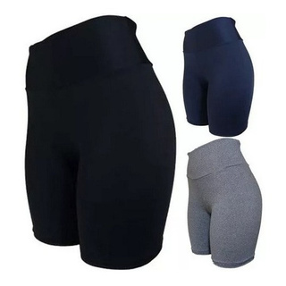Kit 2 Shorts Suplex Fitness Feminina Ciclista Atacado