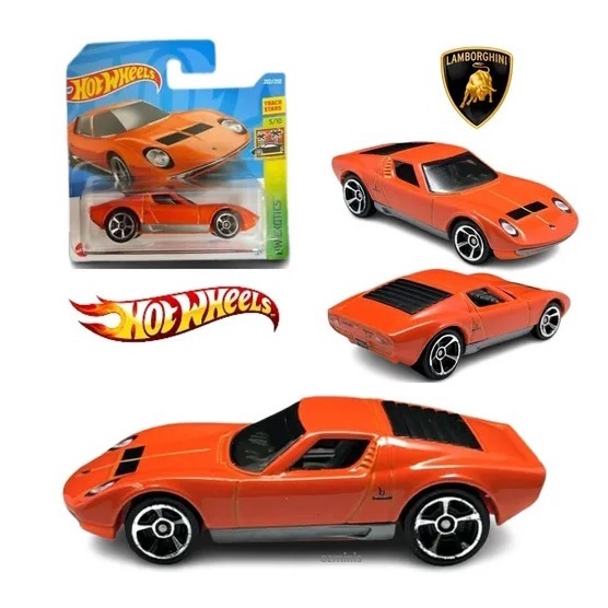 Lamborghini miura cheap hot wheels