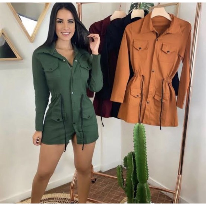 Jaqueta 2024 estilo parka