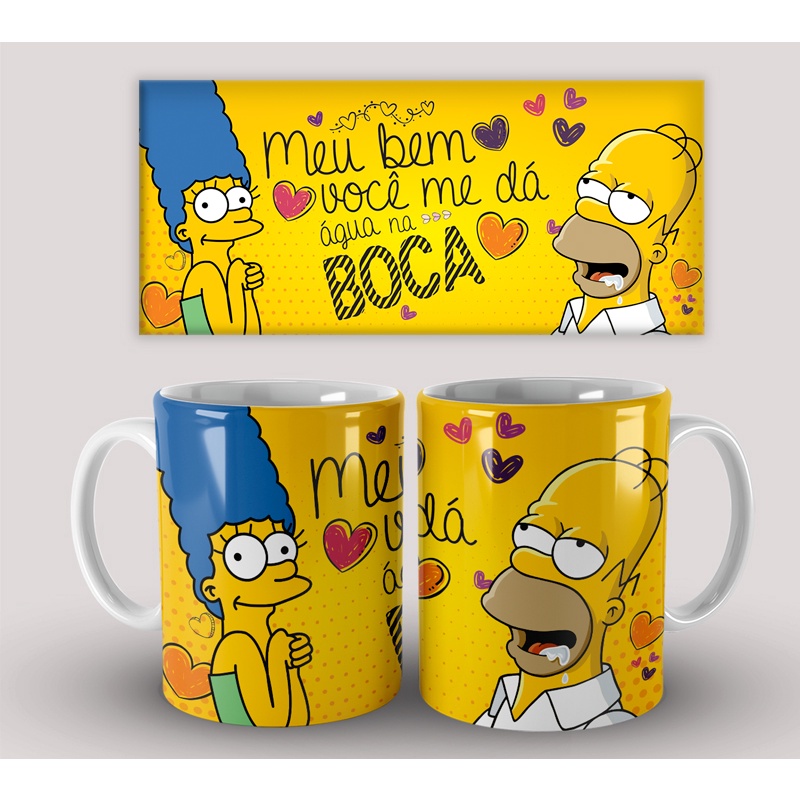 Caneca Personalizada Os Simpsons Nelson - Caneca Personalizada para Todas  as Ocasiões!