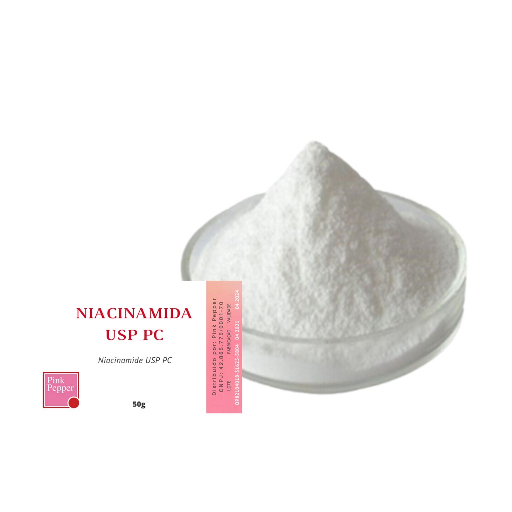 Niacinamida USP PC 100% Pura
