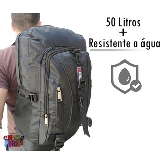 Mochila Masculina Feminina Motoboy Acampamento Reforçada