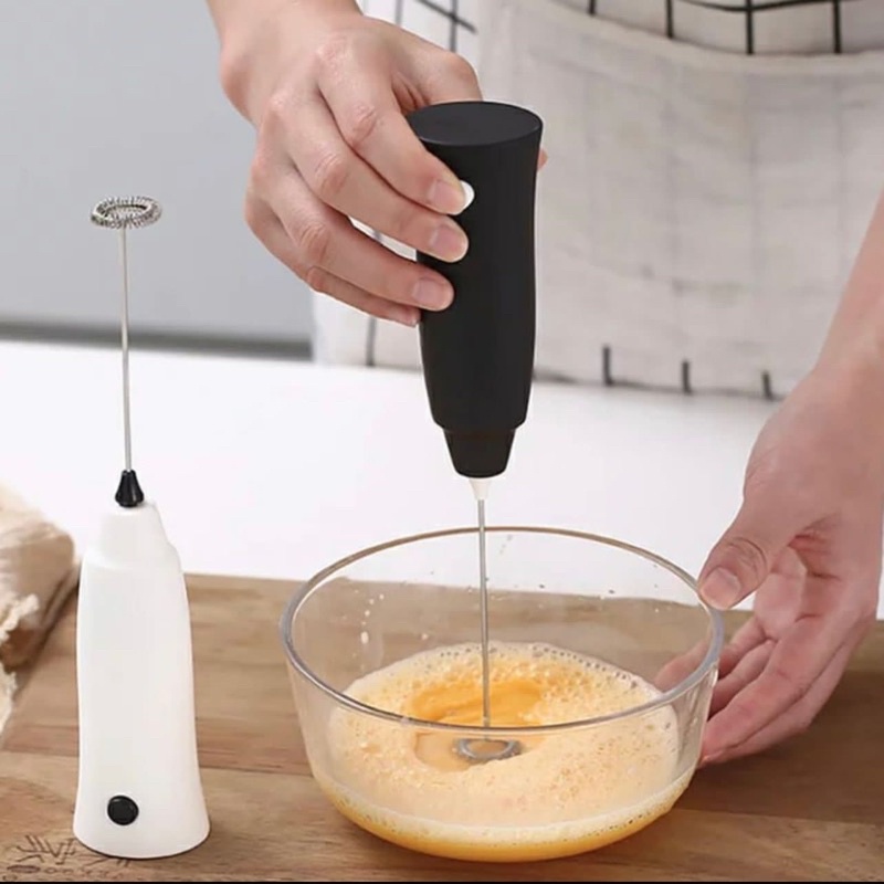 Mini Mixer Misturador de Bebidas Portátil Elétrico a Pilha