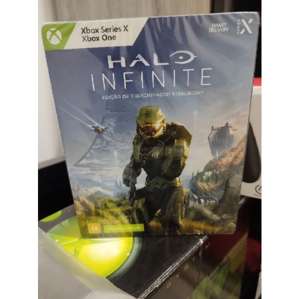 Halo Infinite edição de colecionador Steelbook Xbox one