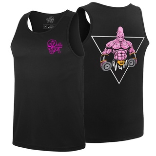 Camiseta Regata Dry Fit Treino Academia Coleção Dragon Ball Estampa Majinboo - Dabliu Fit