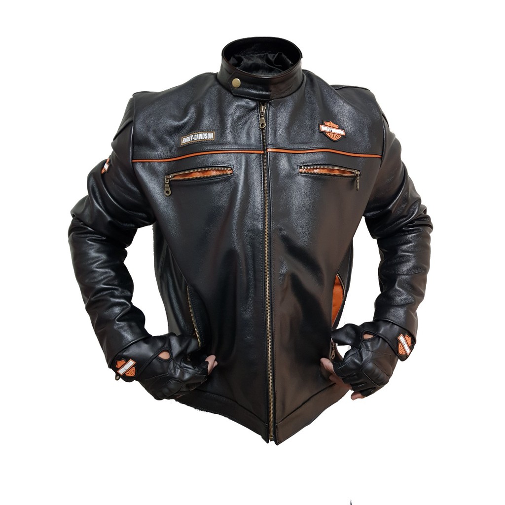 Jaqueta harley davidson store couro original preço