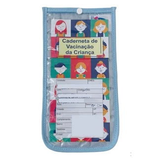 Capa Para Cartão de Vacinação Plastificada Estampada Promoção em Oferta na Shopee