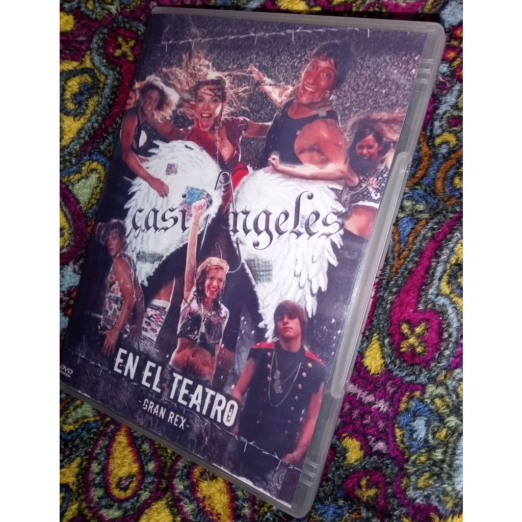 DVD Casi Angeles (Quase Anjos) En El Teatro Gran Rex 2007 - En Vivo [FAN  MADE]