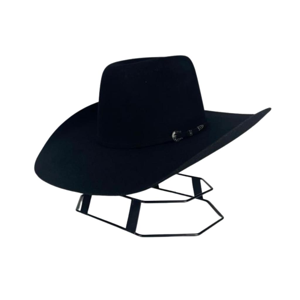 Chapéu Unissex Country Importado Feltro Premium Stetson Preto Aba 12 ...