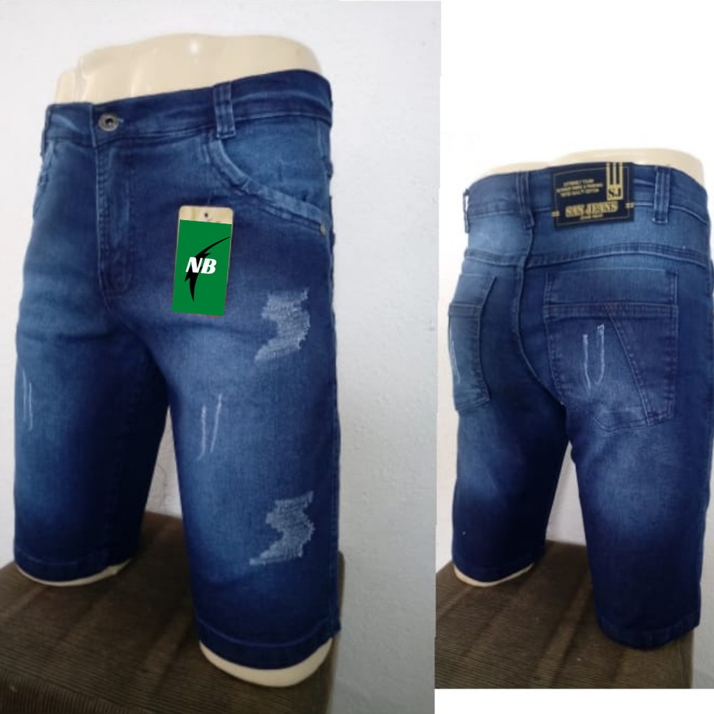 Bermuda jeans store masculina no atacado