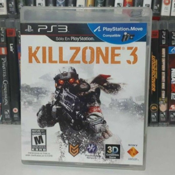 Killzone 3 - Jogo PS3 Midia Fisica