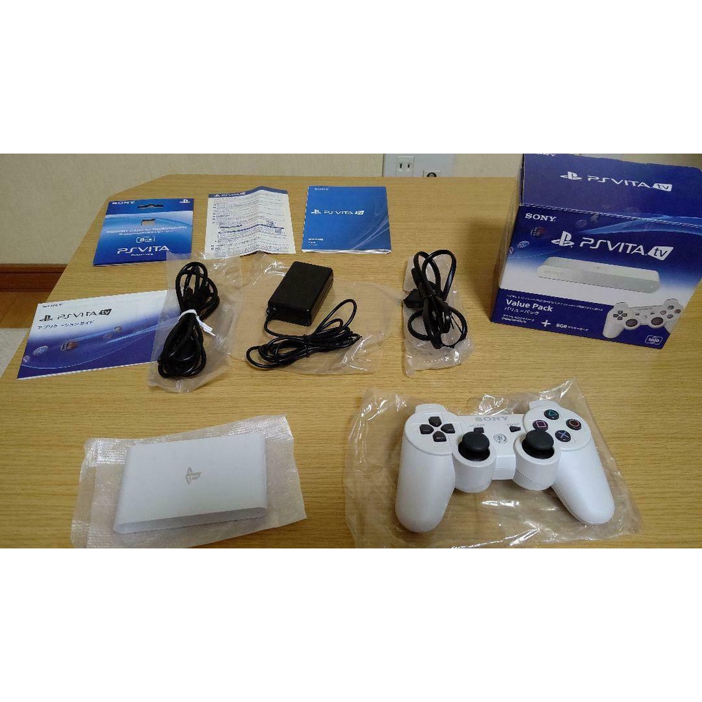 PS vita TV branco Sony 1GB + cartão memória 8GB desbloqueado