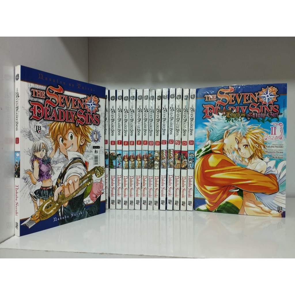 Caixa Média - Nanatsu no Taizai - Madeira mdf - Mr. Rock - Os Sete Pecados  Capitais - Anime Mangá em Promoção na Americanas