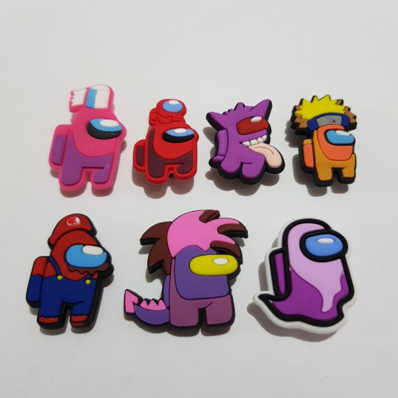 Pins/Jibbitz para Crocs Infantil Jogo Among Us Shopee Brasil