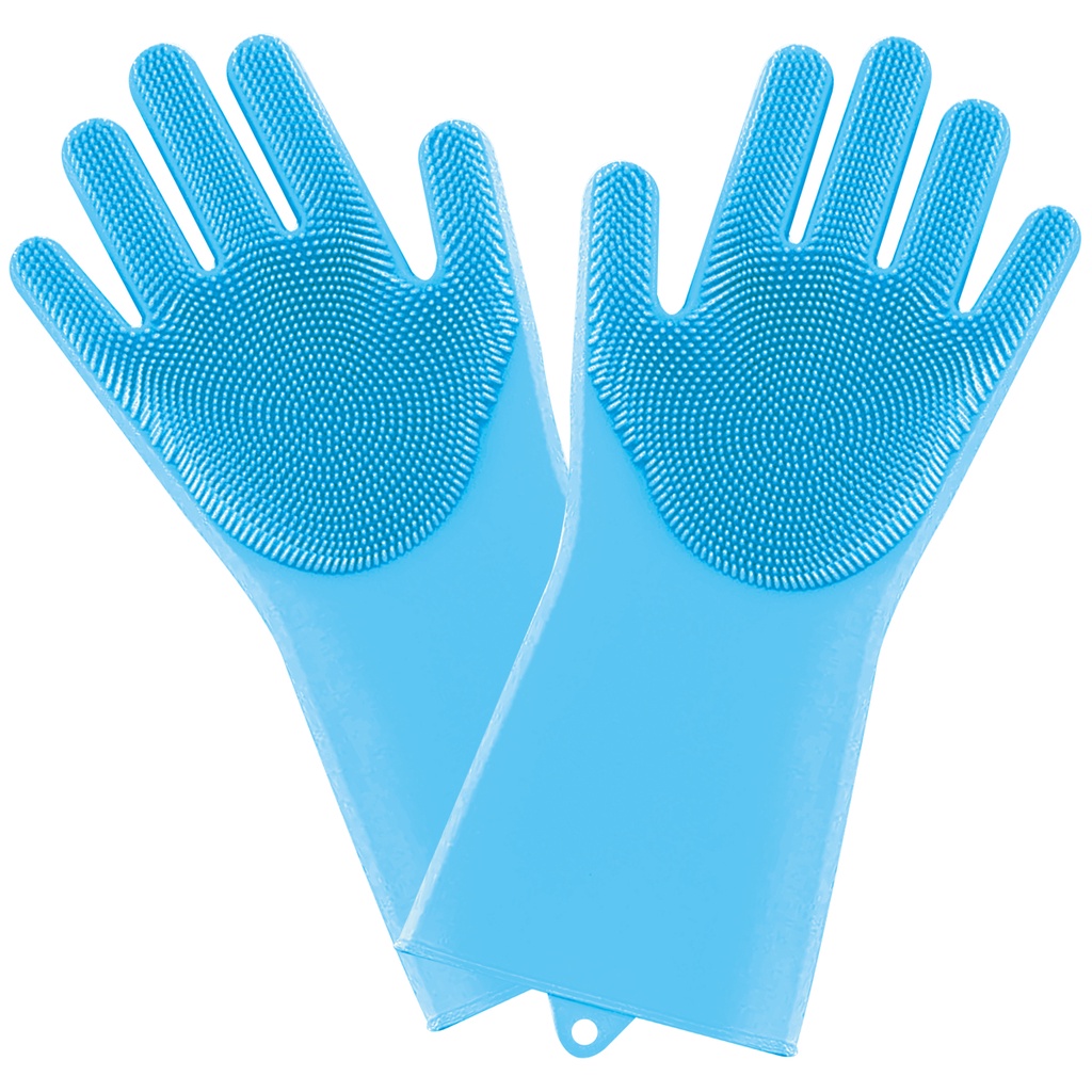 Luva Escova Esponja Magica De Silicone Limpeza Lavar Louça | Shopee Brasil