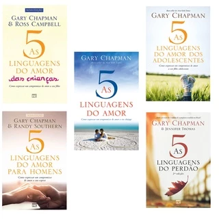 Kit 5 Livros | 5 Linguagens do amor coleção completa em Oferta na Shopee