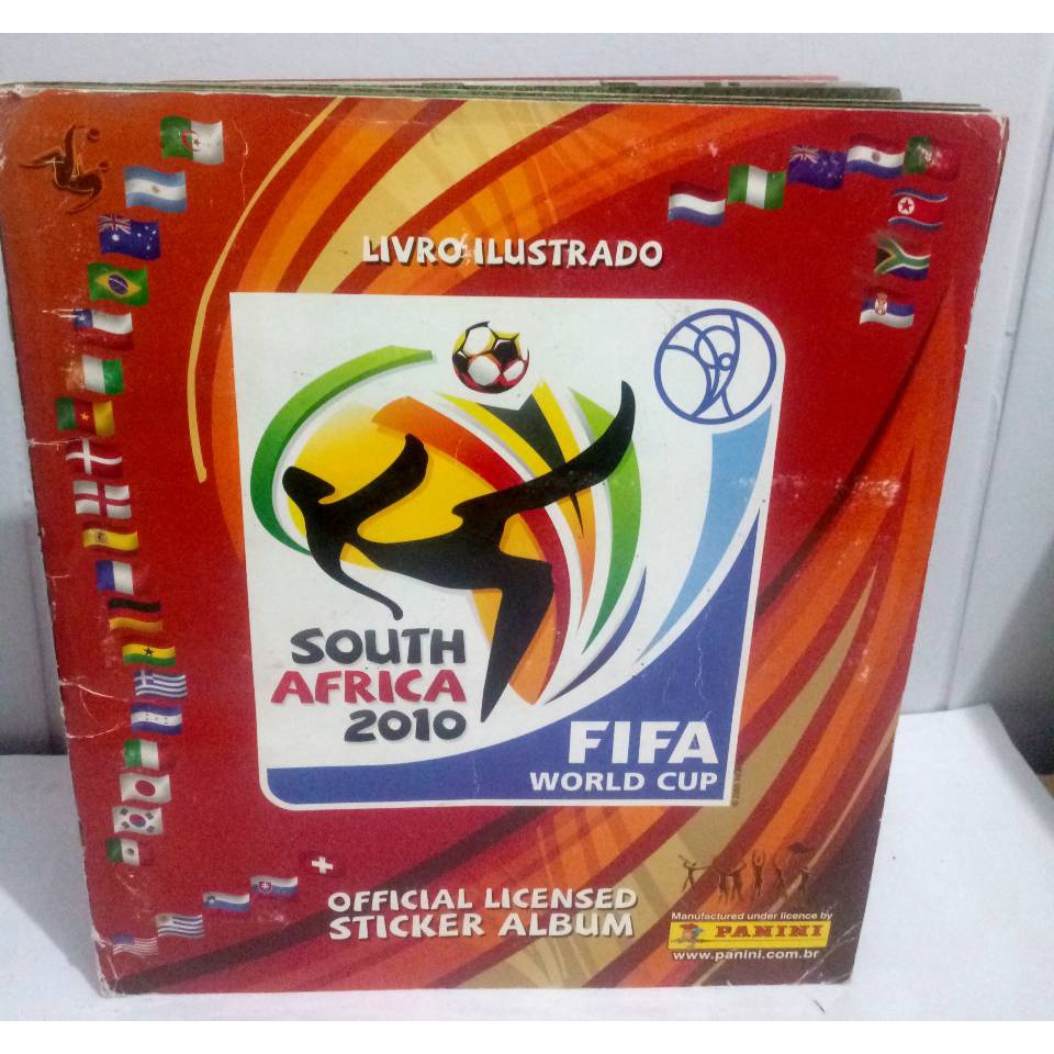 Album Copa Do Mundo 2010 PANINI Africa Completo Figurinhas Pra