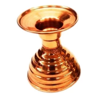 Castiçal De Cobre Puro 5cm