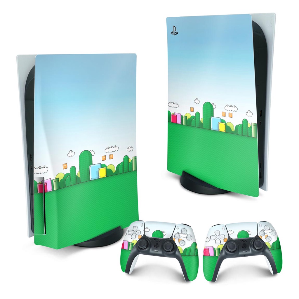 Skin PS5 Playstation 5 Adesivo - Super Mario Bros