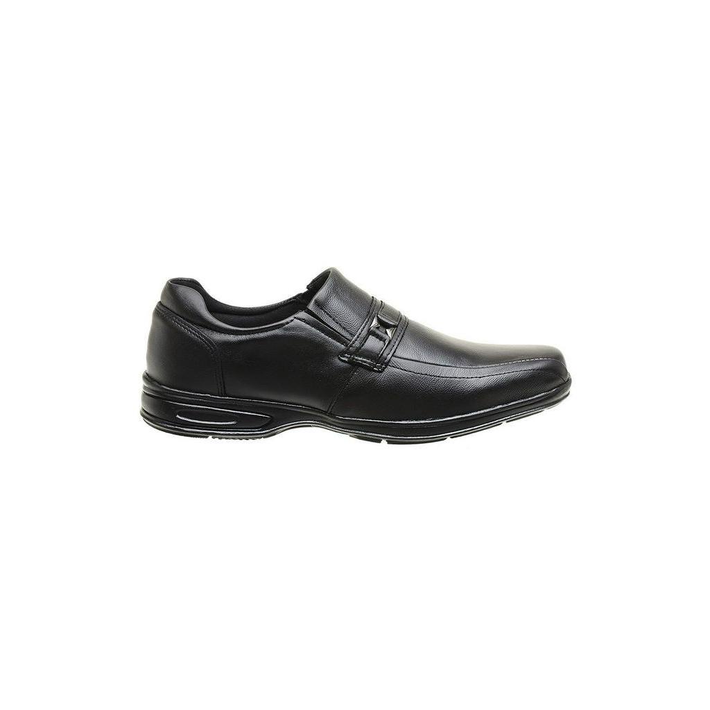 Sapato Social Gasparini Conforto Masculino Preto Shopee Brasil