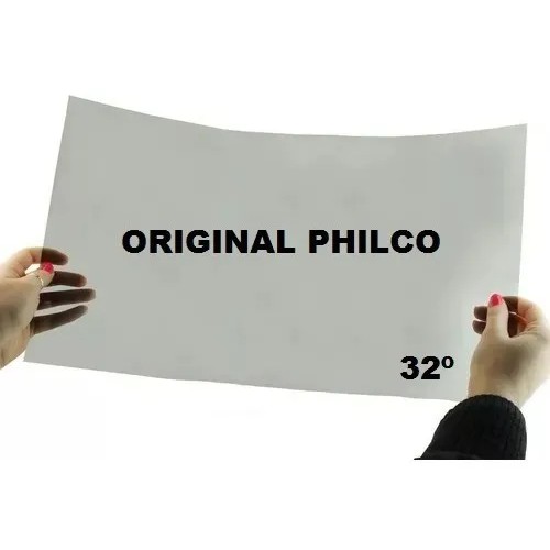 Folha Pelicula Polarizada para TV 32 polegadas O graus Philco ...
