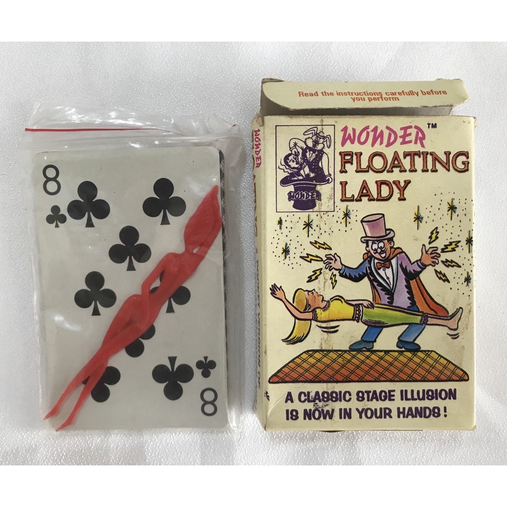 Brinquedo de Mágica antigo importado, floating lady | Shopee Brasil