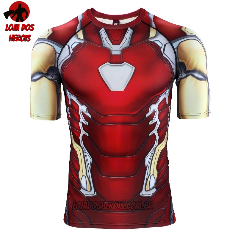 Camisa/Camiseta Hash Guard Homem de Ferro Vingadores Ultimato Endgame ...