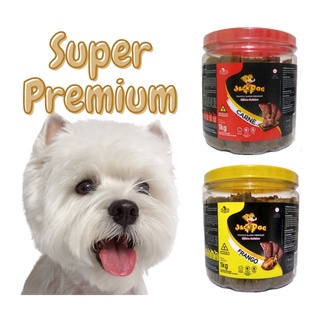Kit c/ 2 Potes Petiscos Bifinho Delicioso para Cachorro Super Premium