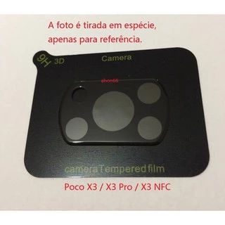 Película 3D Lente Da Câmera Protetora Para XiaoMi Poco F3 F4 F5 X3 X4 X5 M3 M4 M5 M5S Pro GT - PL10