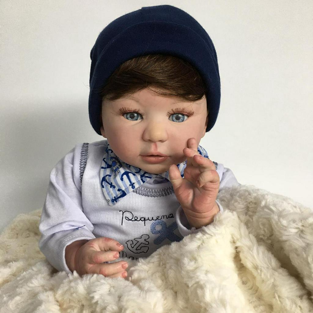 Bebê Reborn Menino, Vinil, Príncipe, Realista | Shopee Brasil