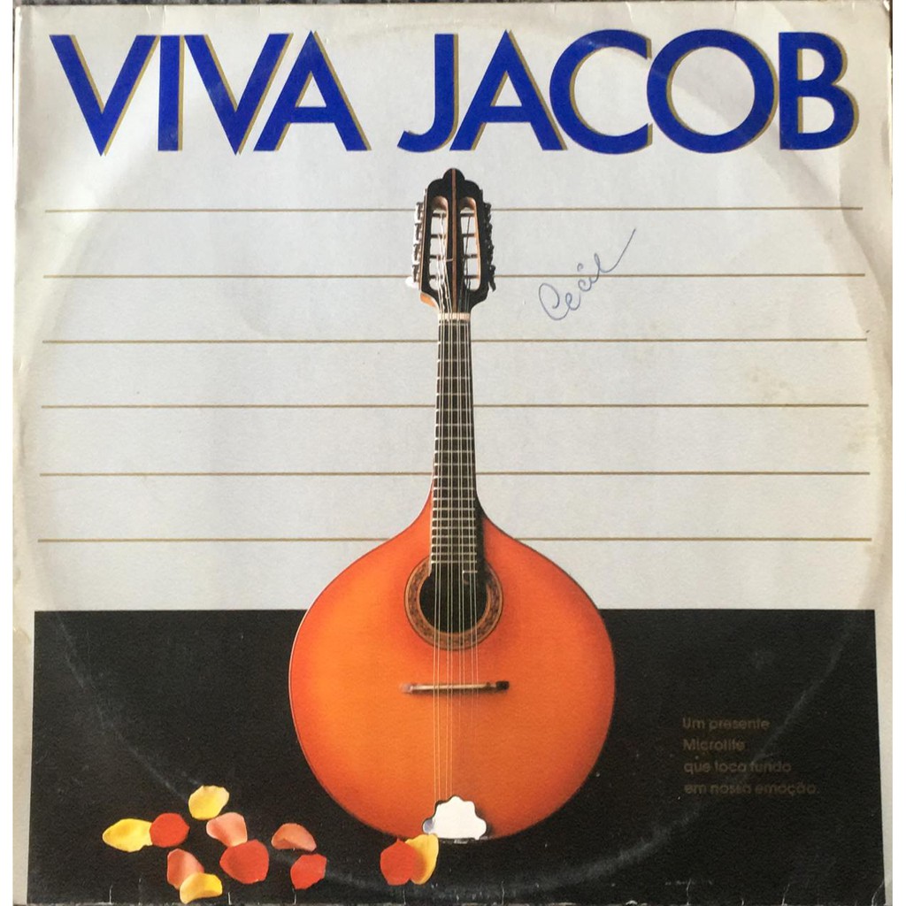 Vinil/lp Viva Jacob-1986 Rca Victor-jacob Bittencourt | Shopee Brasil