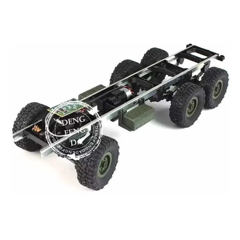 Chassi Caminhão Militar 6wd Hobby Módulo Eletrônica Q60