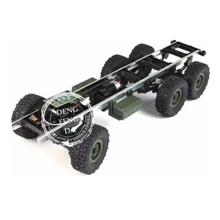 Chassi Caminhão Militar 6wd Hobby Módulo Eletrônica Q60