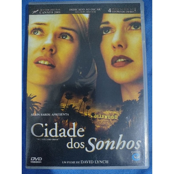 Dvd Cidade dos Sonhos (2001, David Lynch, Naomi Watts) | Shopee Brasil