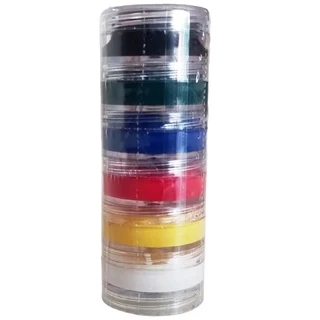 Tinta Pintura Maquiagem p/ Pele Facial Cremosa 6 Cores