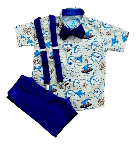 Baby shark 2024 roupa infantil